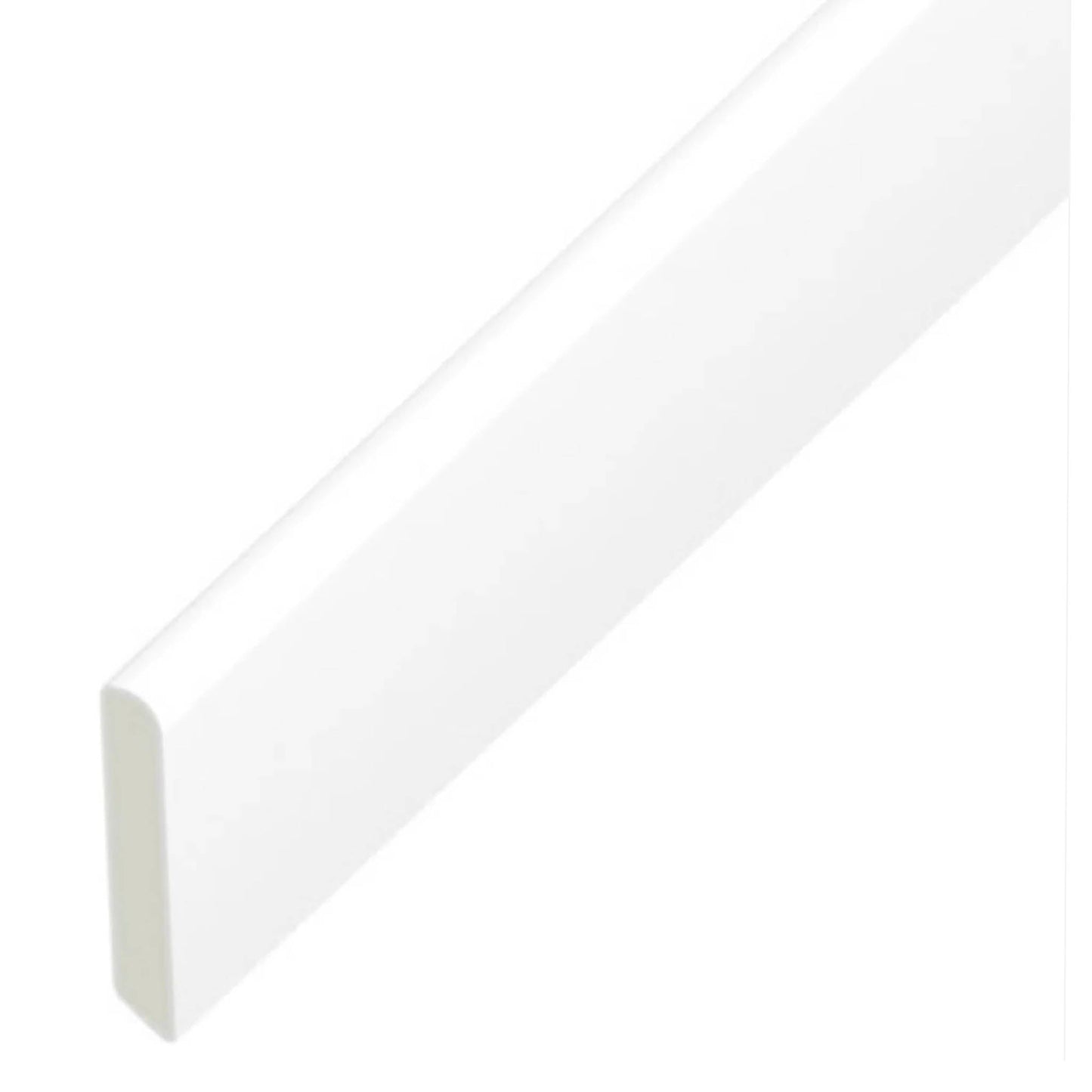 Architrave White Edging Fillet 28mm Trim - 5 Metre - Transtools Online