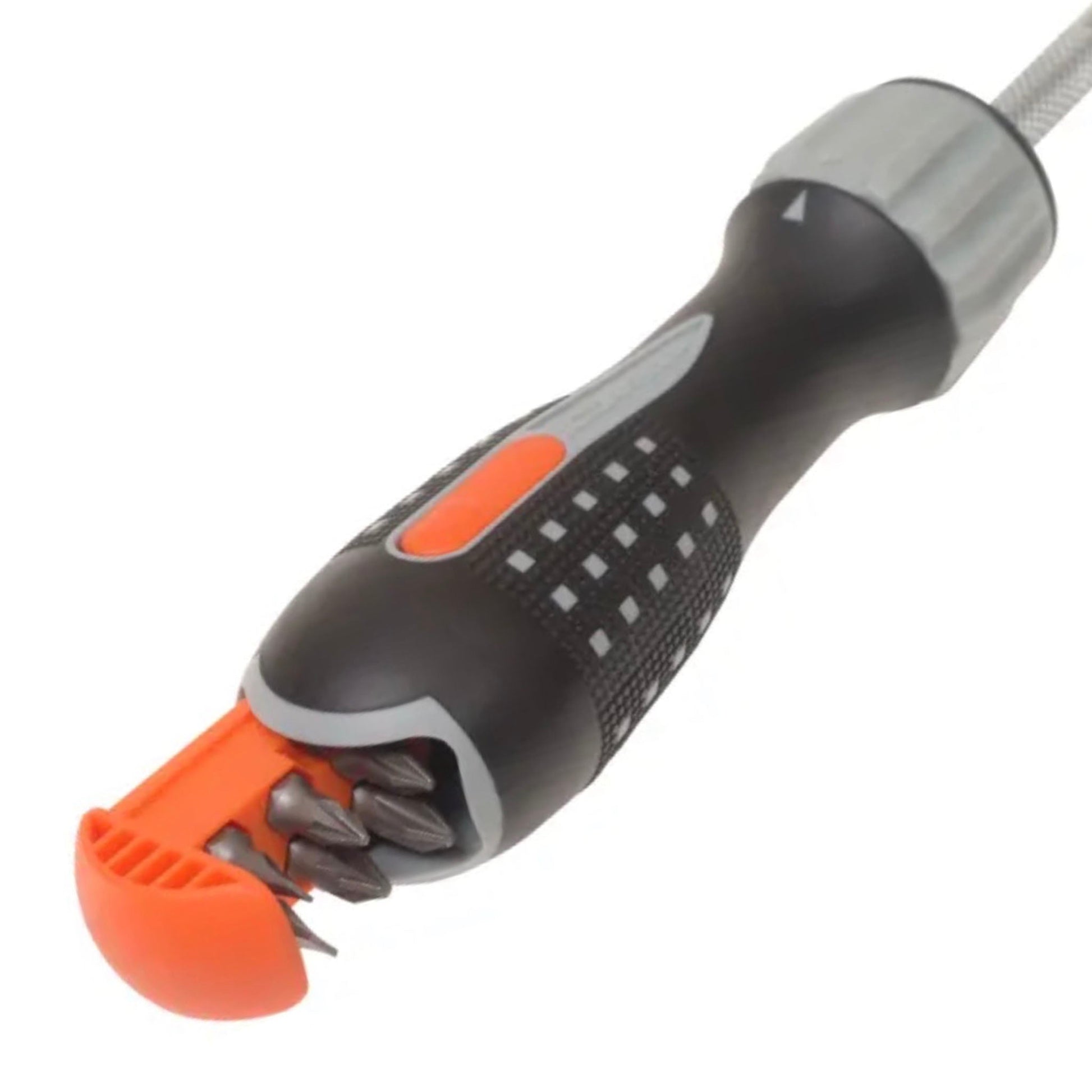 Bahco 808050L Ratcheting Bit Holder Screwdriver With LED Light