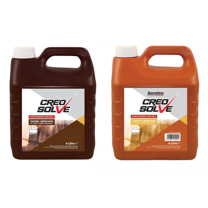Barrettine Creosolve Timber Treatment - 4 Litre