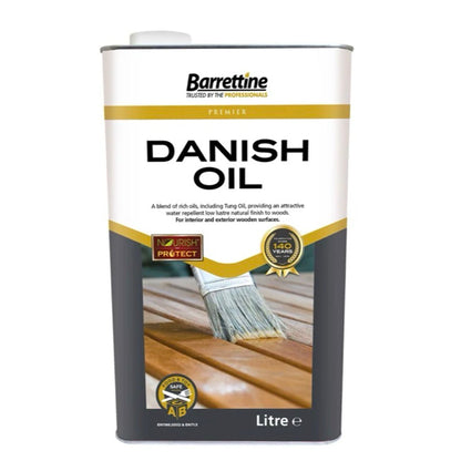 Barrettine Premier Danish Oil - 1 Litre