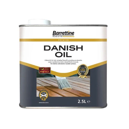 Barrettine Premier Danish Oil - 2.5 Litre