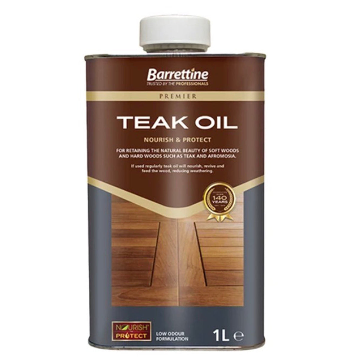 Barrettine Premier Teak Oil - 1 Litre