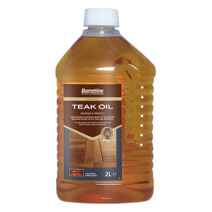 Barrettine Premier Teak Oil - 2 Litre