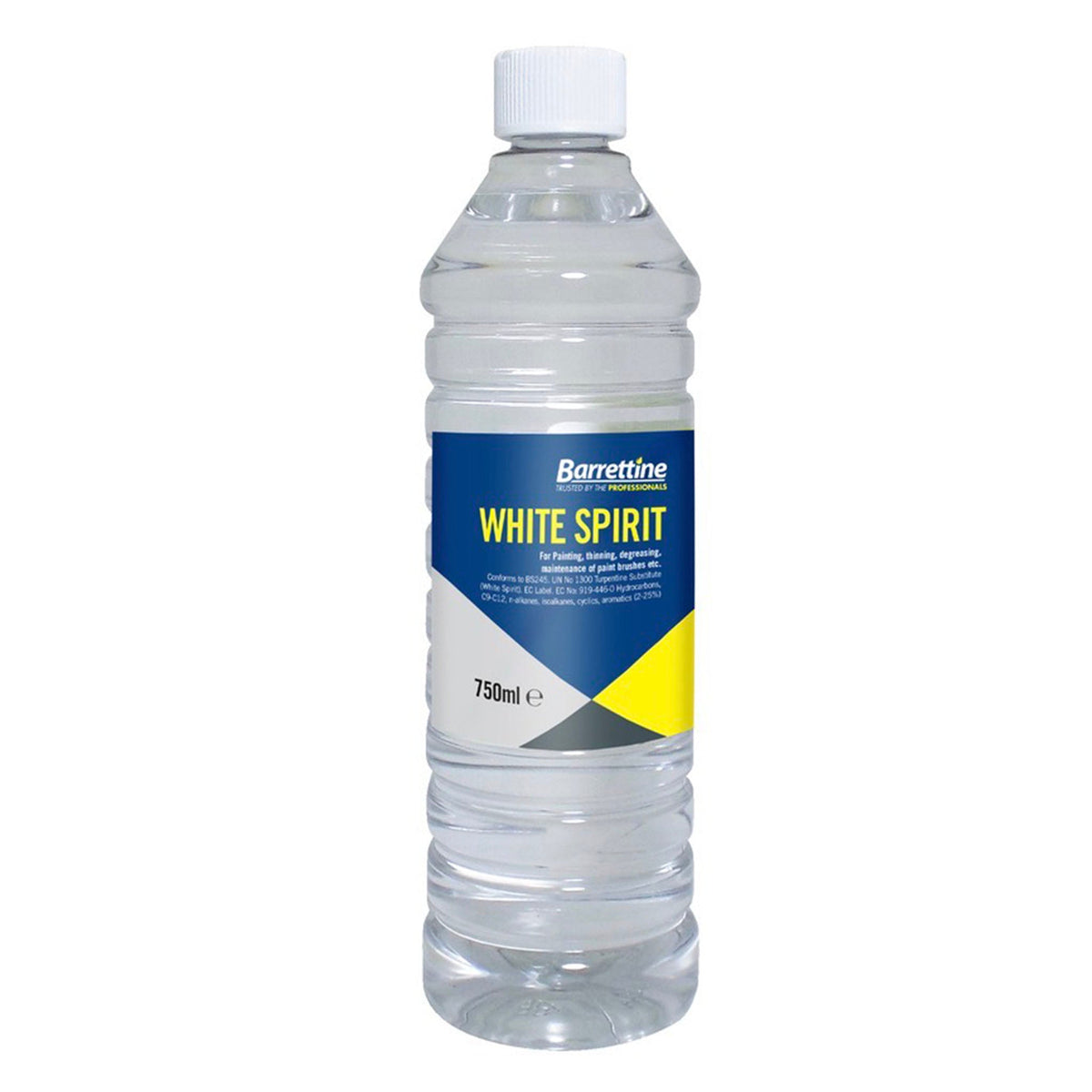 Barrettine Refined White Spirit 750ml