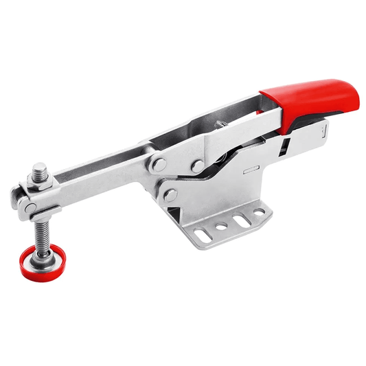 Bessey Horizontal Toggle Clamp with Open Arm and Horizontal Base Plate