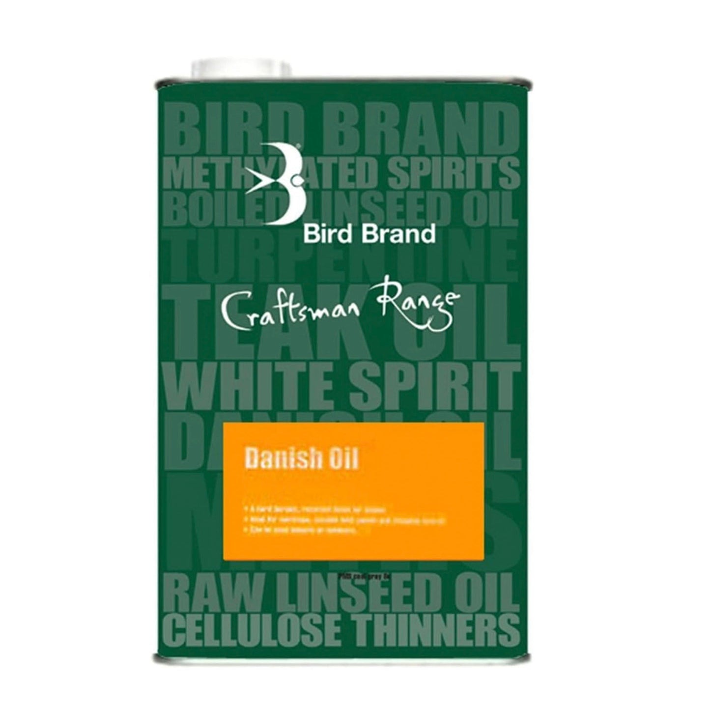 Bird Brand Danish Oil - 2.5 Litre - Transtools Online