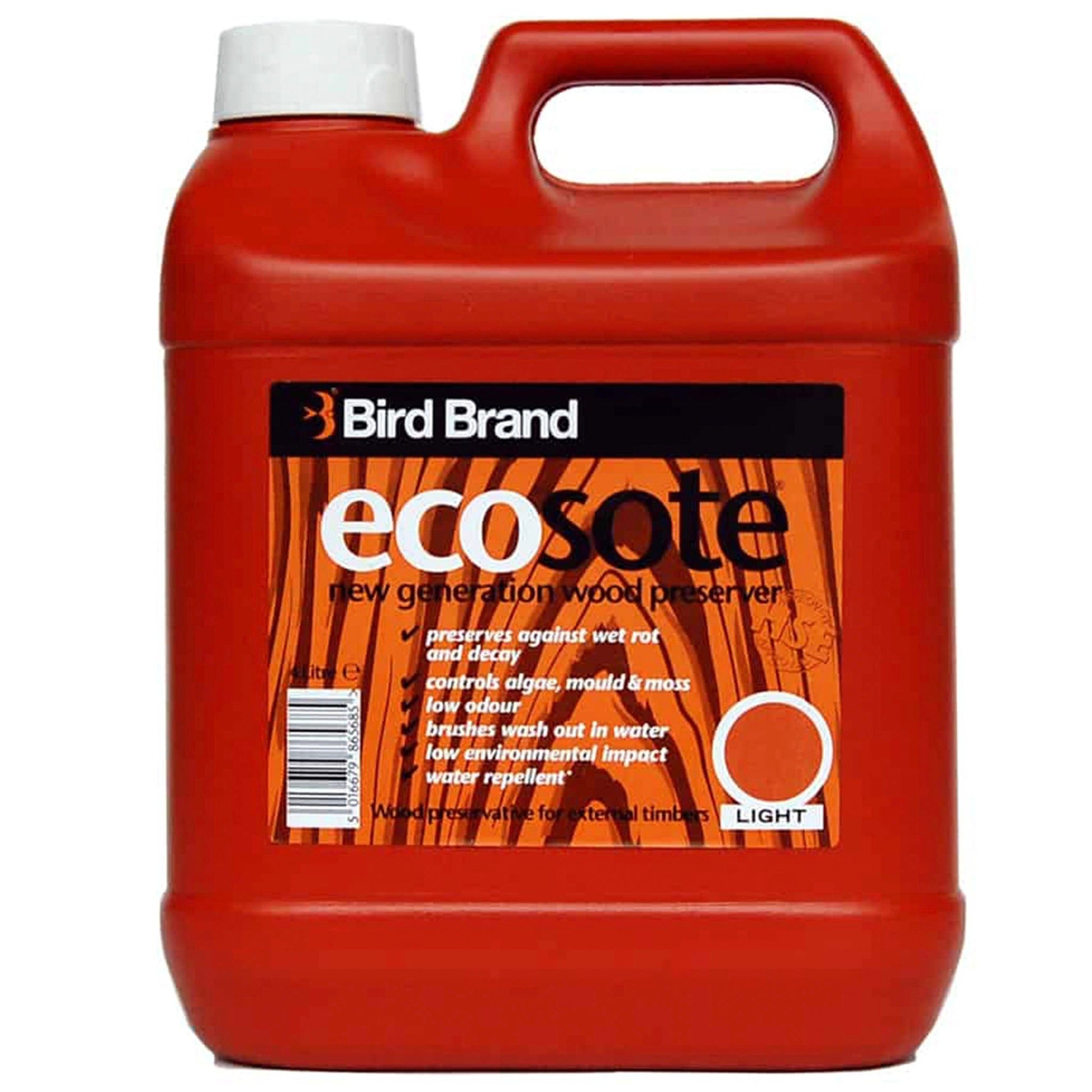 Bird Brand Ecosote Wood Preserver - 4 Litre - Transtools Online