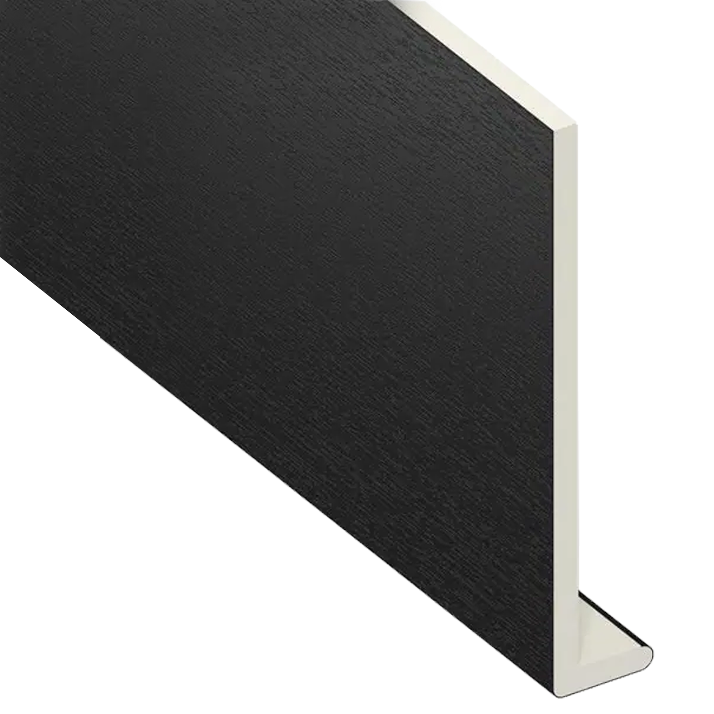 Black Ash UPVC Capping Over Fascia Board
