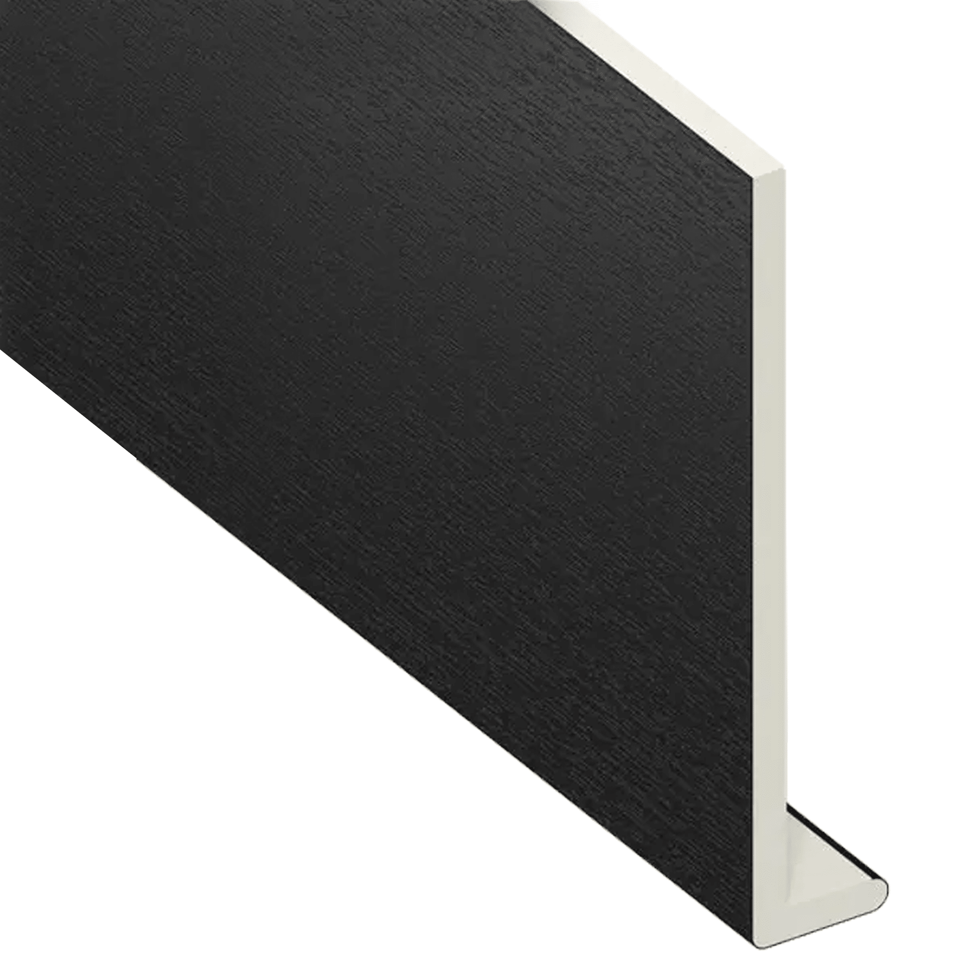 Black Ash UPVC Capping Over Fascia Board