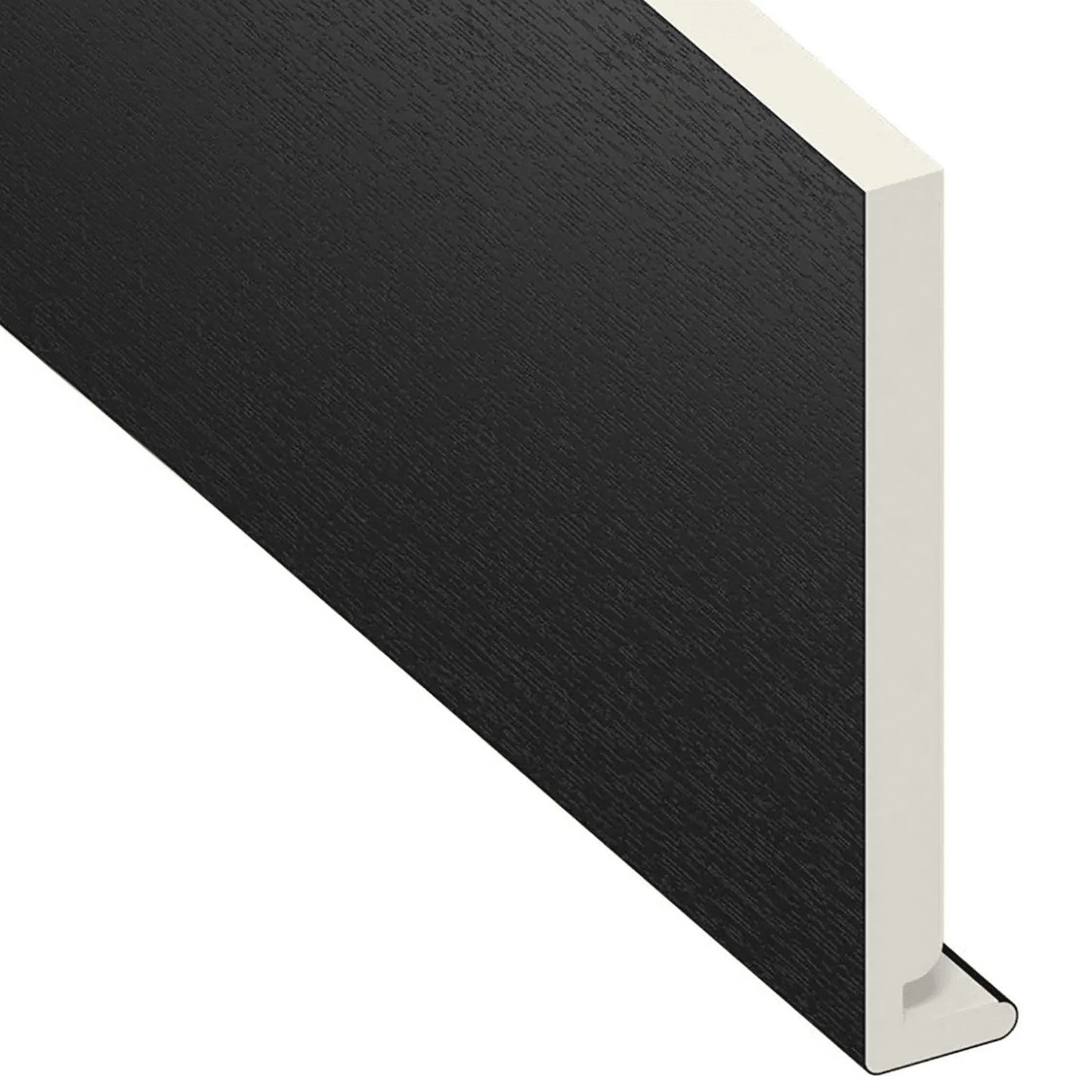 Black Ash Woodgrain UPVC Fascia Board Full Replacement