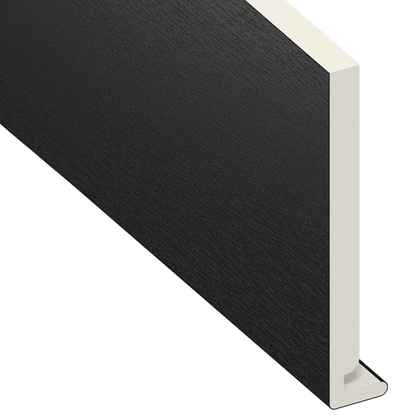 Black Ash Woodgrain UPVC Fascia Board Full Replacement