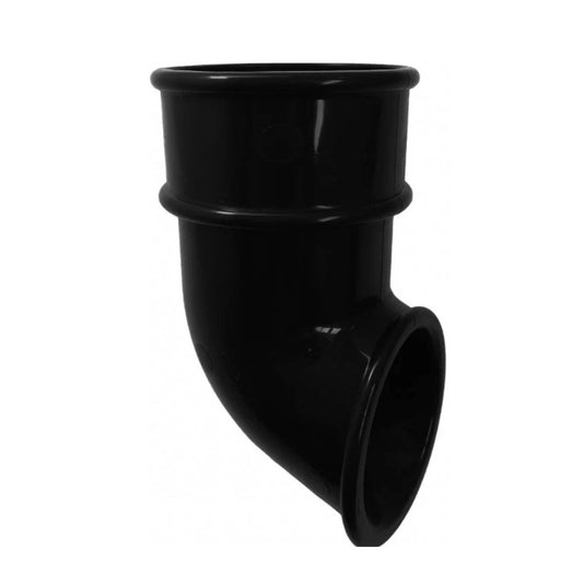 Black Round Downpipe Shoe