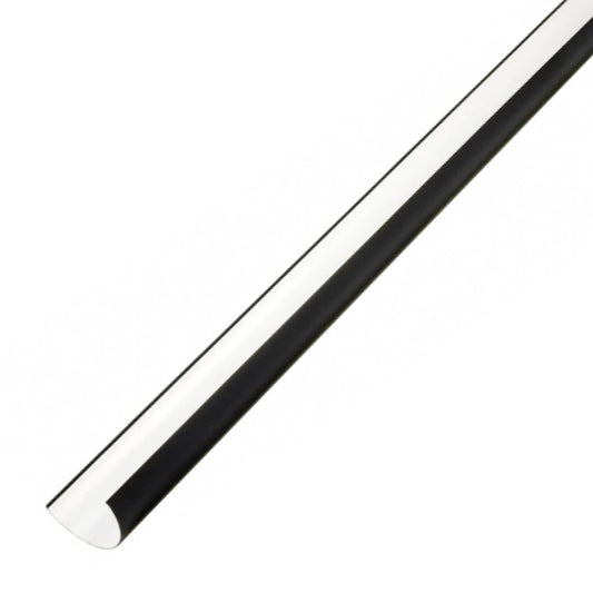 Black Round Gutter - 5 Metre