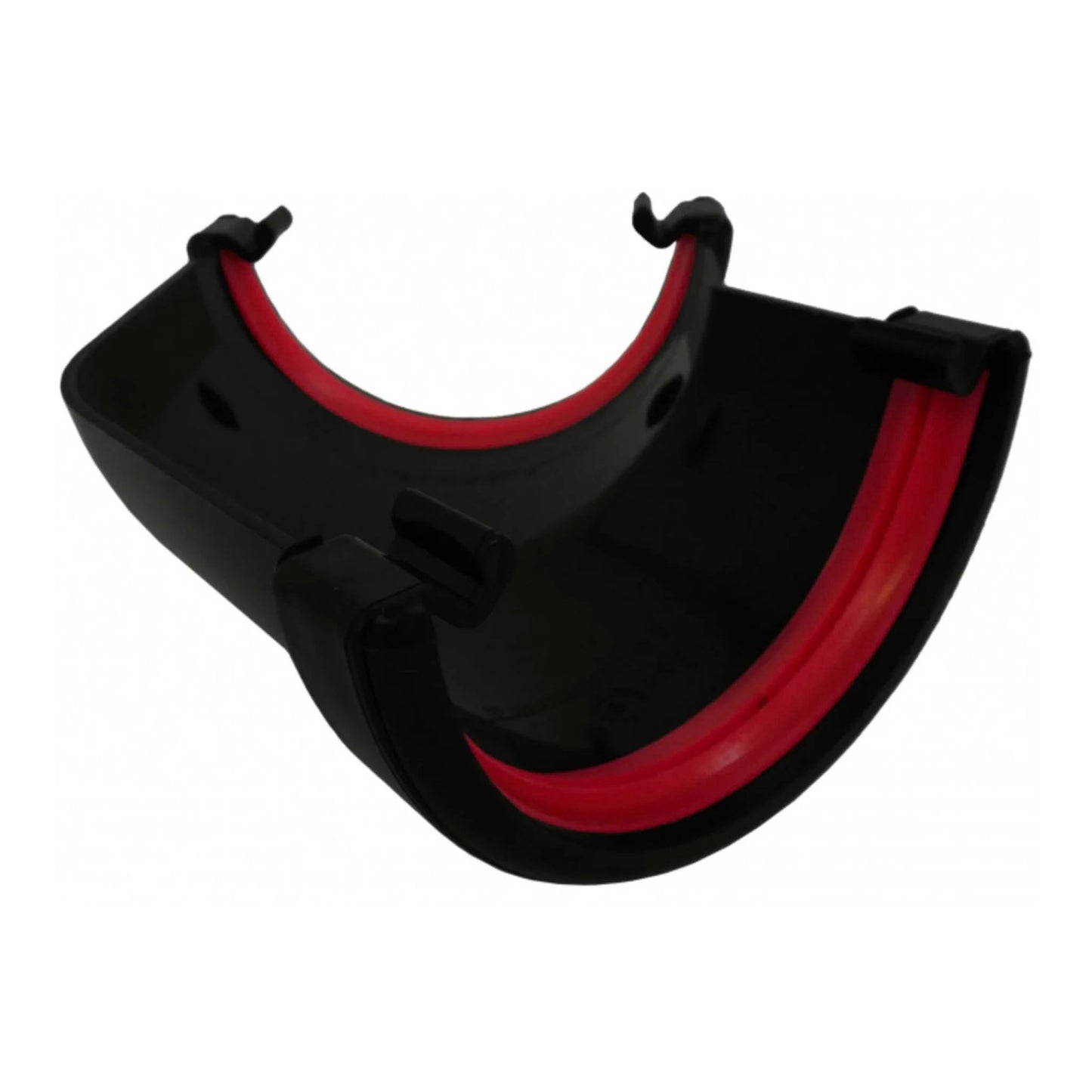 Black Round Gutter Angle 135 Degree