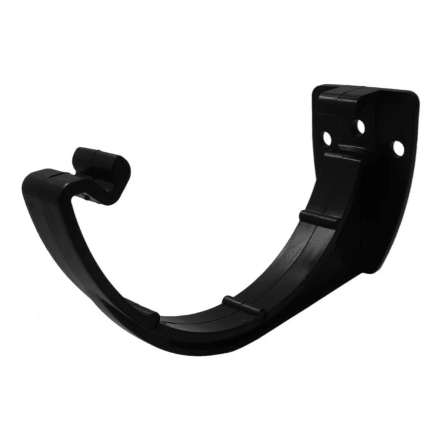 Black Round Gutter Fascia Bracket