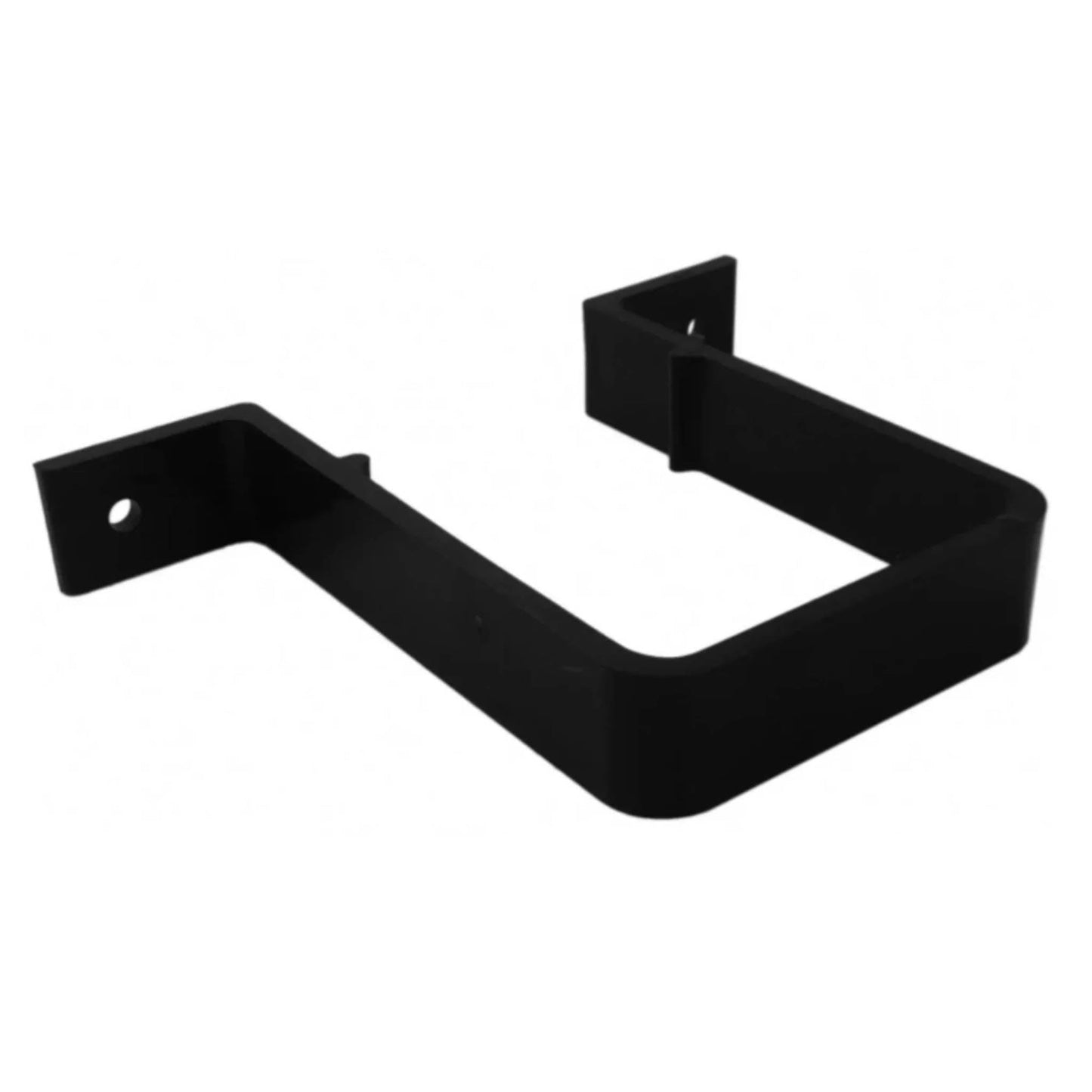 Black Square Downpipe Bracket Clip - Transtools Online