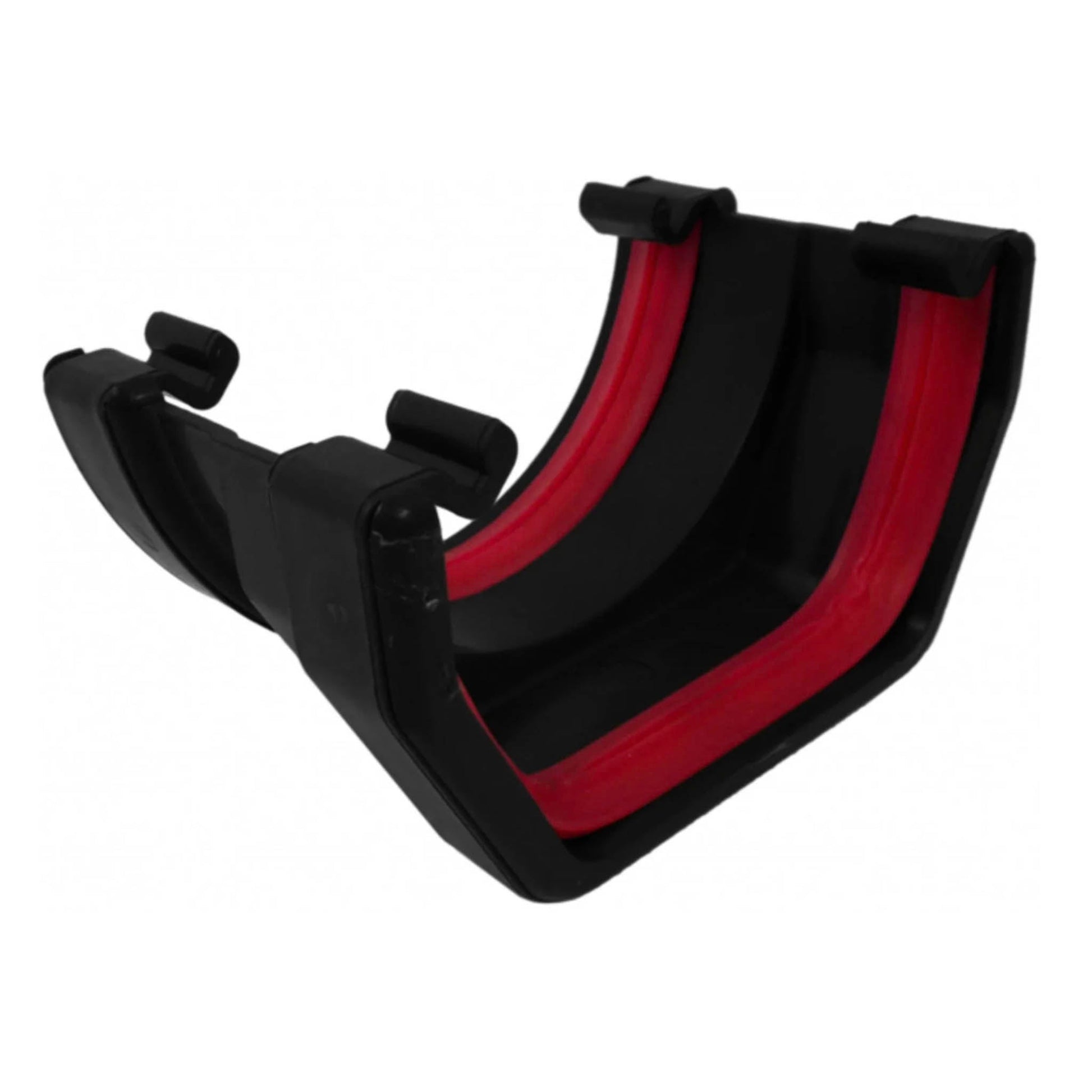 Black Square To Round Gutter Adaptor