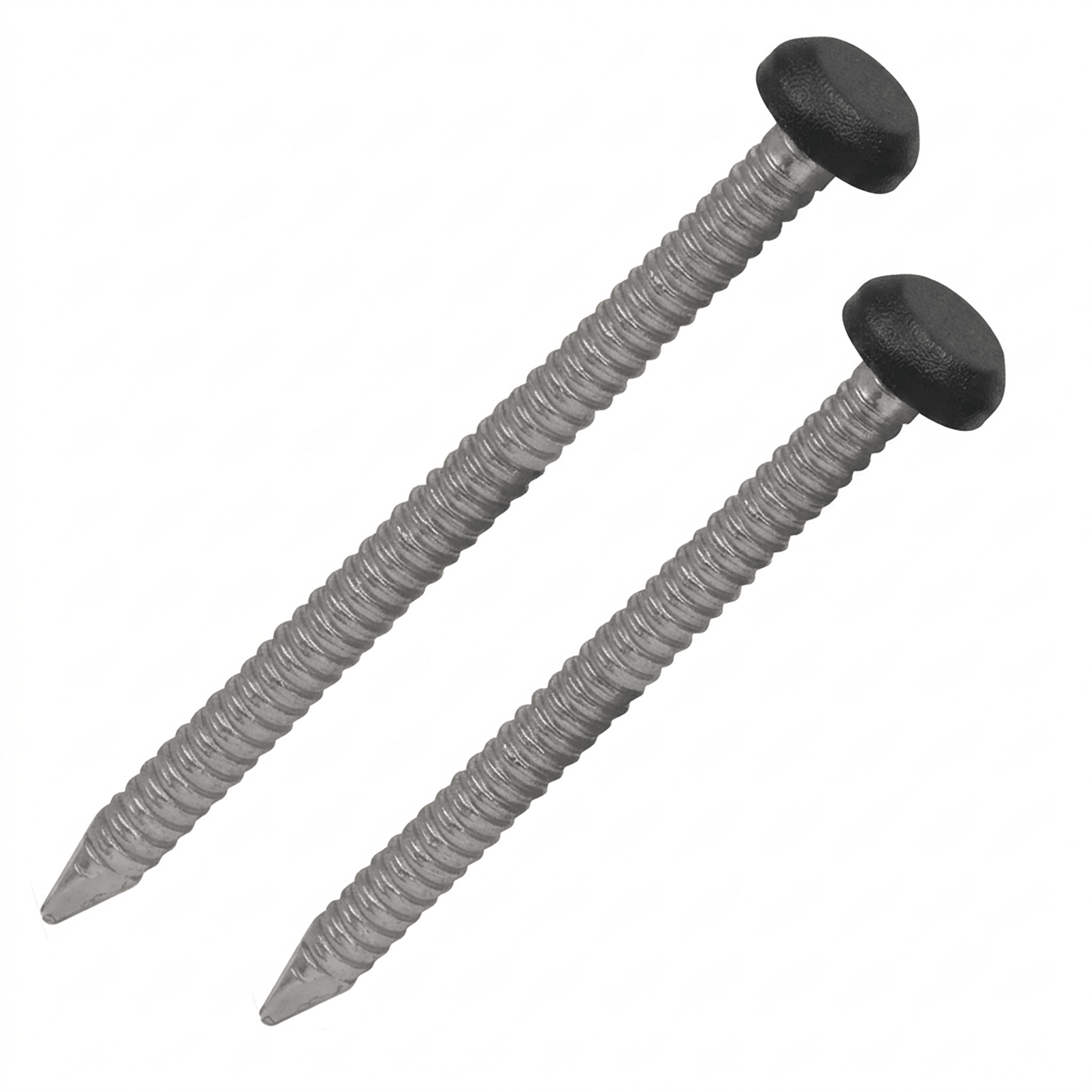 Black UPVC Polytop Stainless Steel Soffit Cladding Fixing Pins 250 Pack 30mm and 40mm