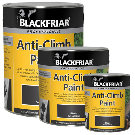 Blackfriar Anti Climb Paint - Black - Transtools Online