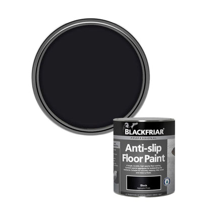 Blackfriar Professional Anti Slip Floor Paint Black