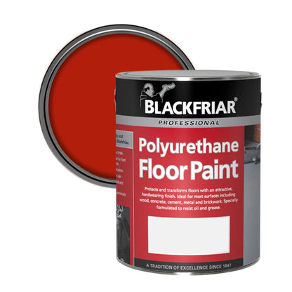 Blackfriar Professional Polyurethane Floor Paint Tile Red