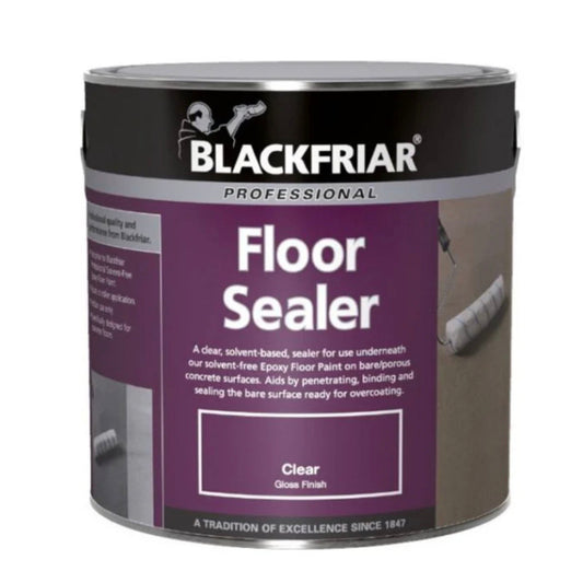Blackfriar Professional Solvent Based Floor Sealer Clear Gloss - 5 Litre - Transtools Online
