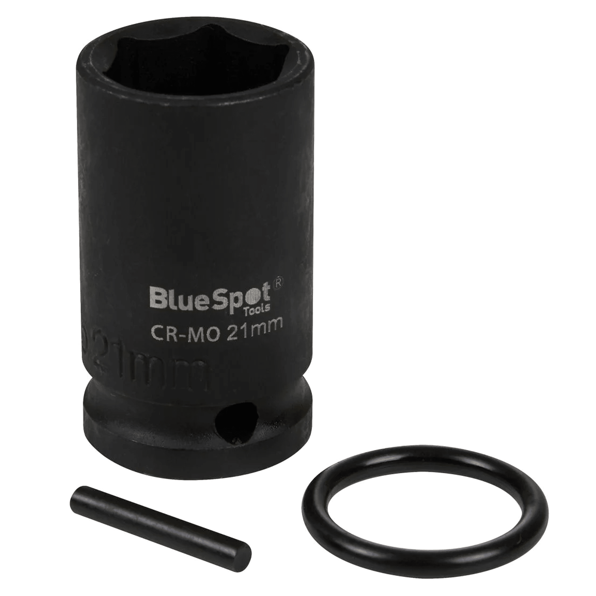 Blue Spot 1/2in Drive Impact Scaffold Socket - 21mm.