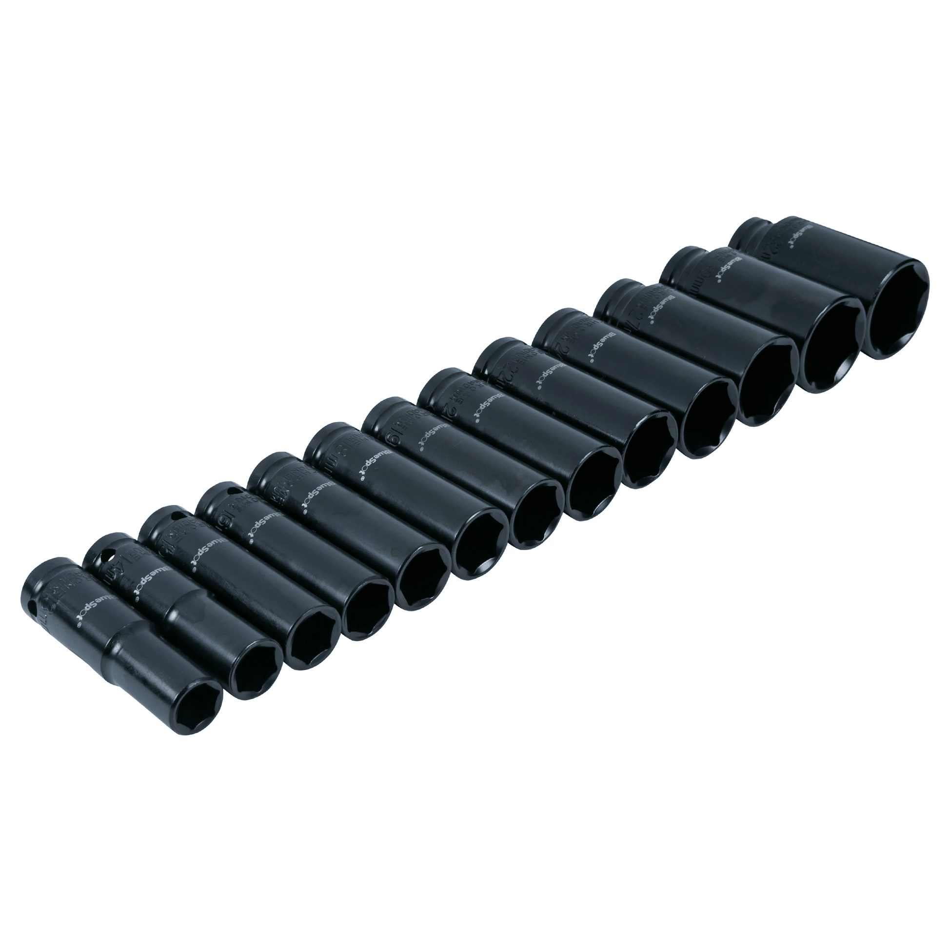 Blue Spot 1/2in Metric Deep Impact Socket 13-32mm 13 Piece Set