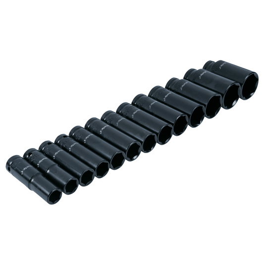 Blue Spot 1/2in Metric Deep Impact Socket 13-32mm 13 Piece Set