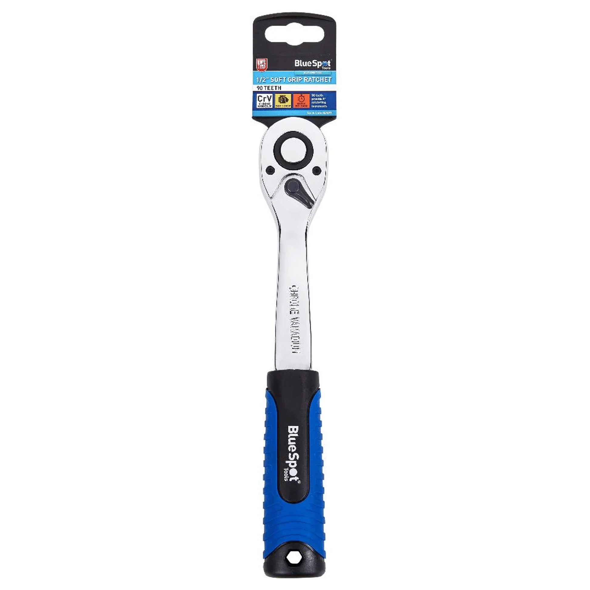 Blue Spot 1/2in Drive Soft Grip Ratchet Quick Release