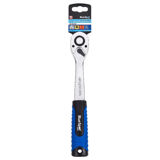 Blue Spot 1/2in Drive Soft Grip Ratchet Quick Release