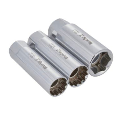 Blue Spot 3/8" Thin Wall Spark Plug Sockets - 3 Pieces - Transtools Online