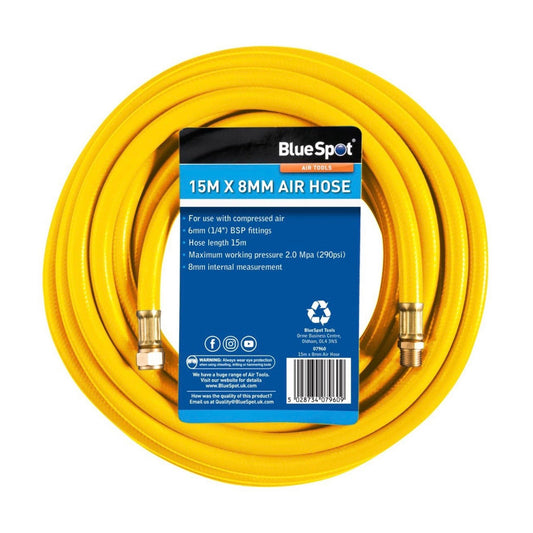 Blue Spot Air Hose 8mm x 15 Metre - Transtools Online