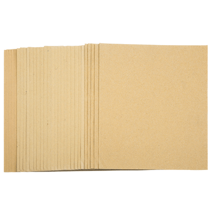 Blue Spot Assorted Sandpaper Sheets - 30 Pack