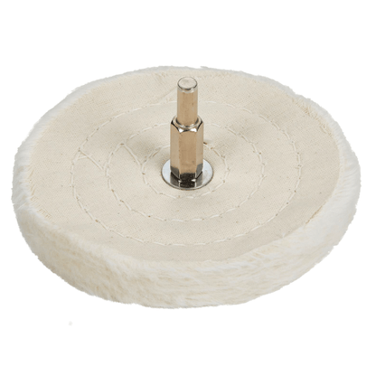 Blue Spot Cloth Polishing Mop Wheel - 100mm