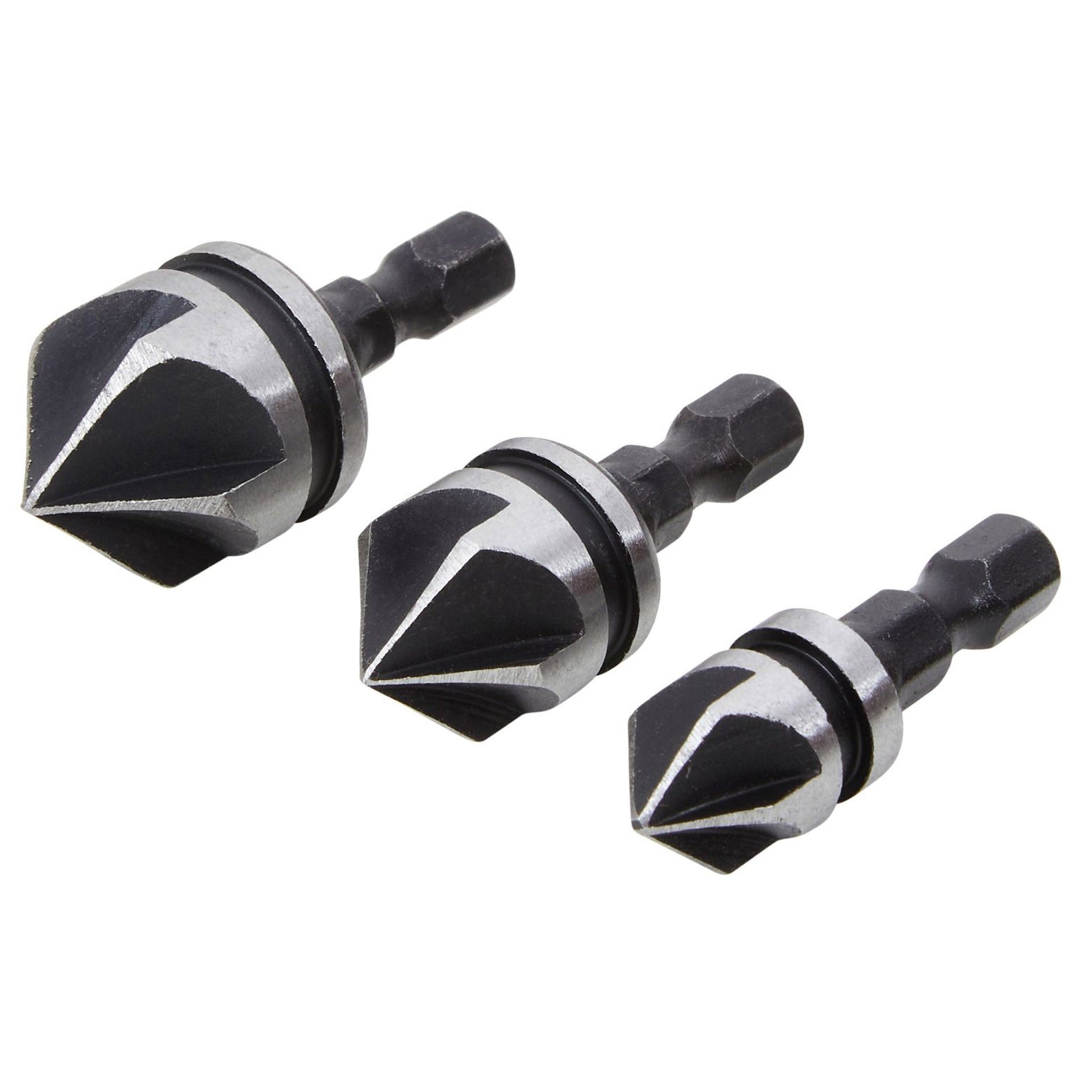 Blue Spot Countersink Set - 3 Piece - 12mm 16mm 19mm