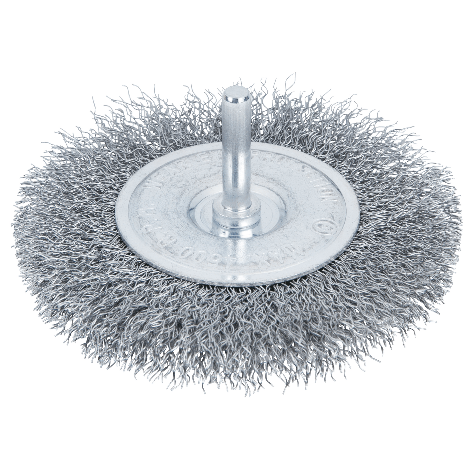 Blue Spot Flat Wire Wheel Brush - 100mm