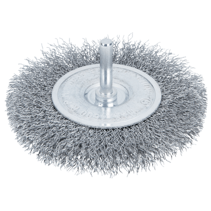 Blue Spot Flat Wire Wheel Brush - 100mm