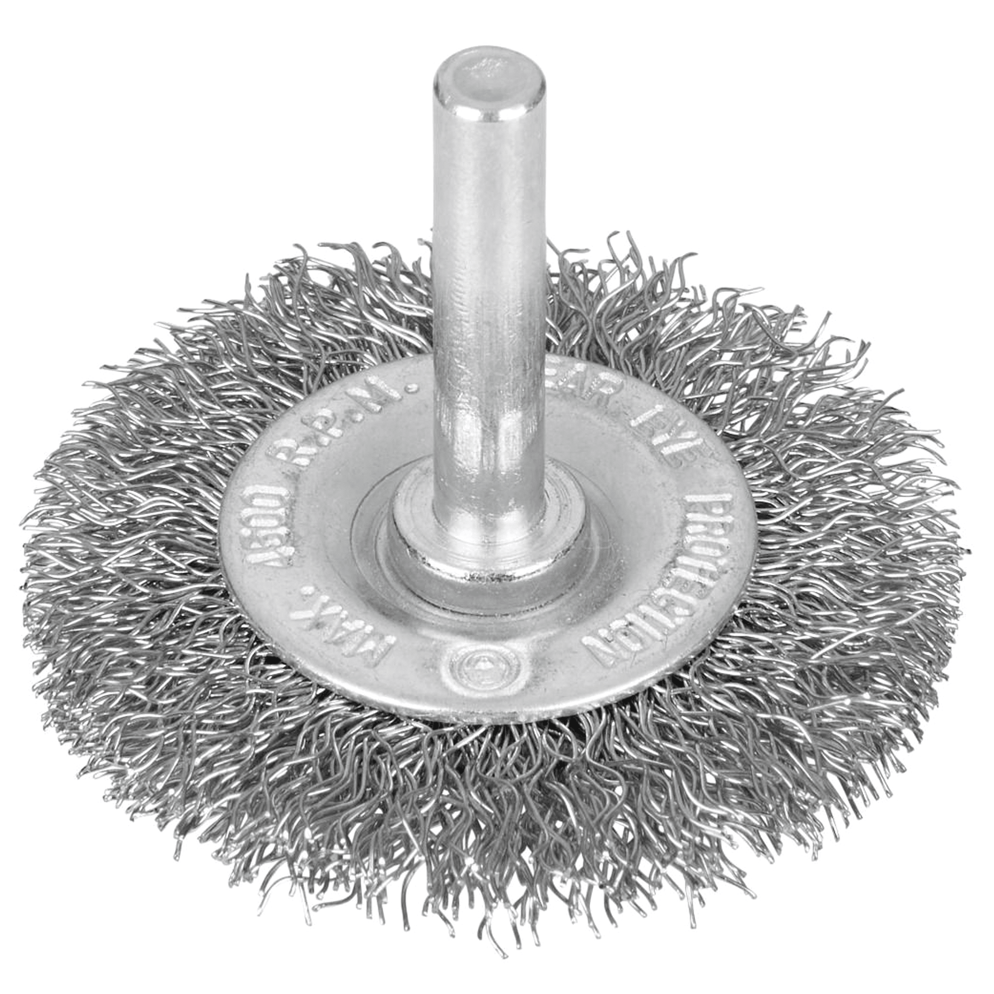 Blue Spot Flat Wire Wheel Brush - 50mm