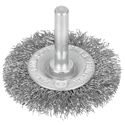 Blue Spot Flat Wire Wheel Brush - 50mm