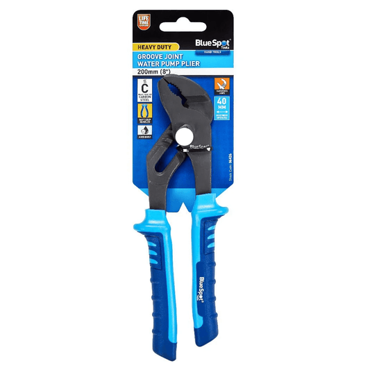 Blue Spot 200mm Groove Joint Water Pump Pliers
