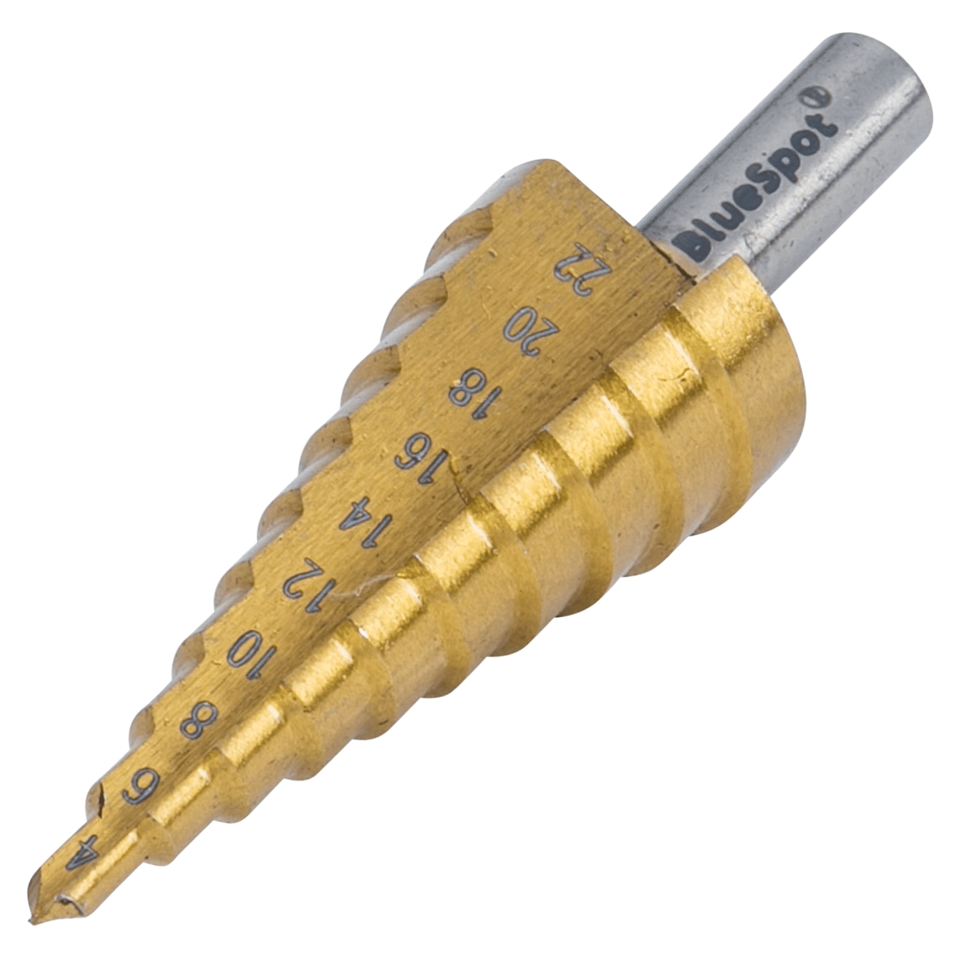 Blue Spot HSS Step Drill - 4mm x 22mm
