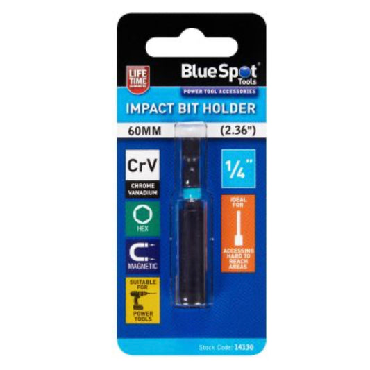 Blue Spot Impact Bit Holder 60mm - Transtools Online