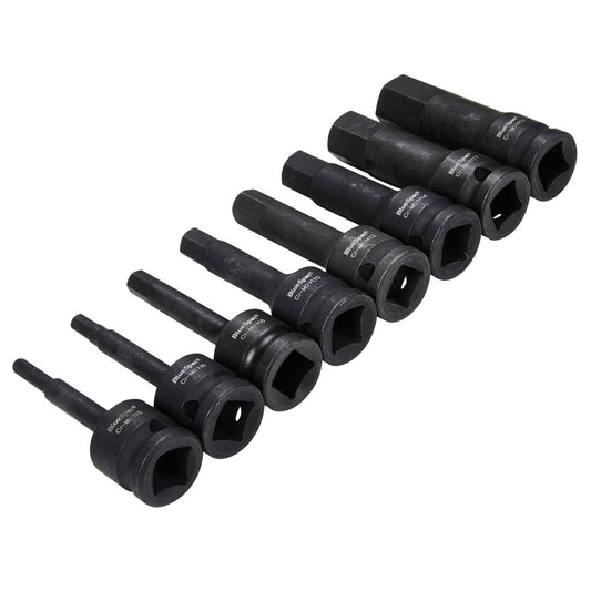 Blue Spot Impact Hex Socket Set 8 Piece 1/2in