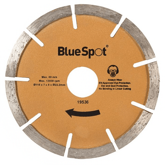Blue Spot Mortar Raking Diamond Disc 115mm 4 1/2in