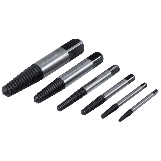Blue Spot Tools 6 Piece Screw Extraction Set 3-25mm