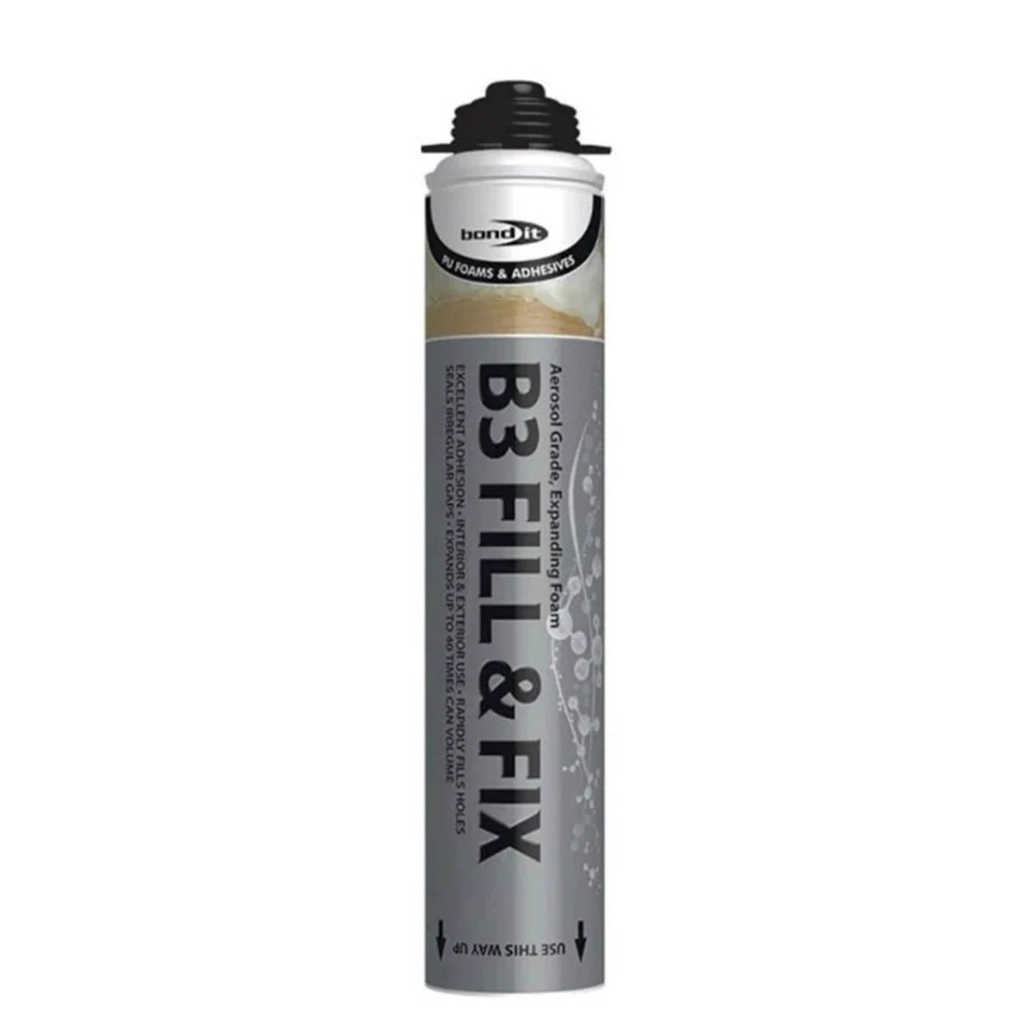 BOND - IT B3 FILL & FIX GUN GRADE FOAM - 750ML - Transtools Online