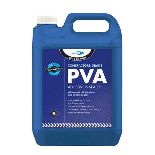 BOND - IT CONTRACTORS PVA ADHESIVE AND SEALER - 2.5 LITRE - Transtools Online