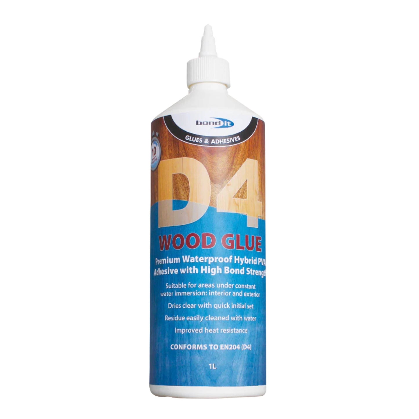Bond - It D4 Premium Waterproof Wood Glue 1 Litre - Transtools Online