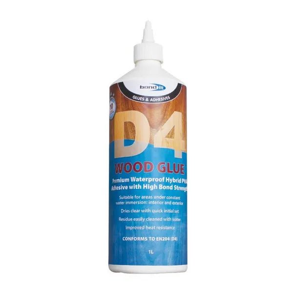 BOND - IT D4 PREMIUM WOOD GLUE - 1 LITRE - Transtools Online